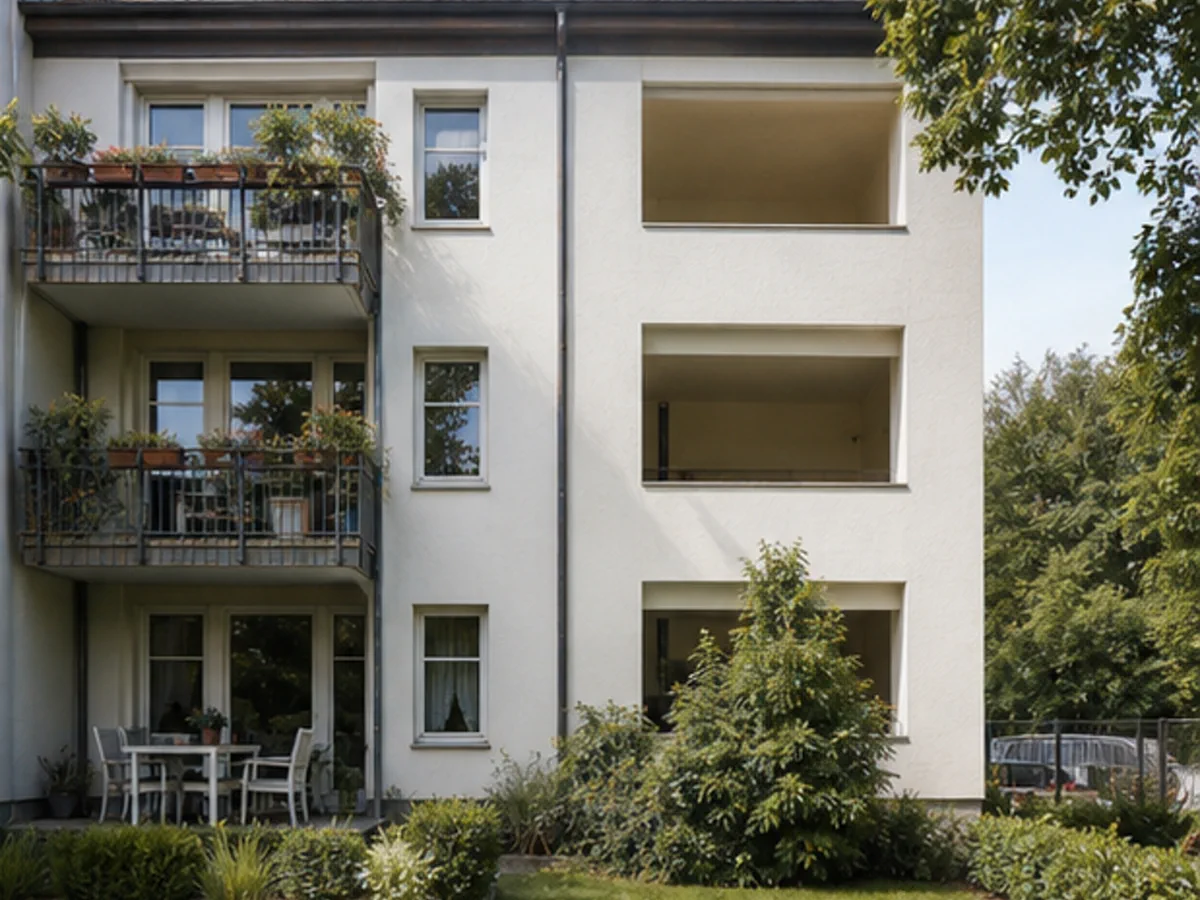 Mehrfamilienhaus mit unterschiedlich genutzten Einheiten